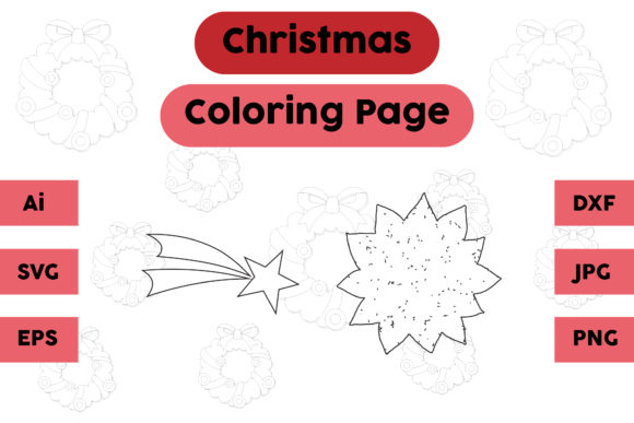 A Designer's Take on the Christmas Star Coloring Set