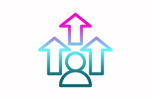 A Designer’s Take on the Up Rainbow Icon for Graphics