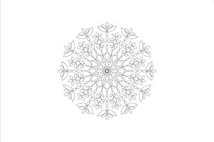 Exploring the Versatility of Coloring Mandala Art Book 0124