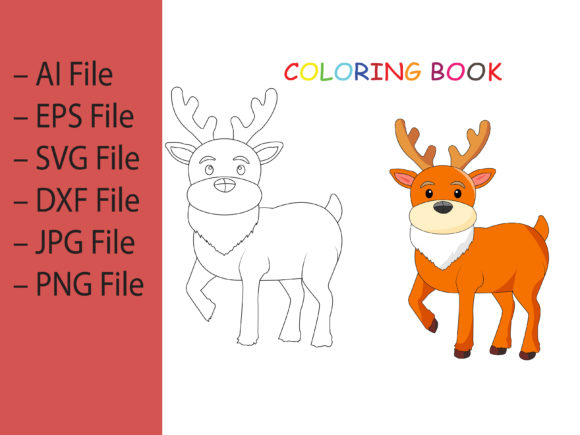 How a Festive Cartoon Deer Graphic Elevates Holiday Branding