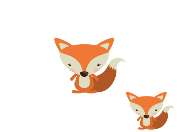 Kids Coloring Animal Fox Vector: A Versatile Graphics Asset
