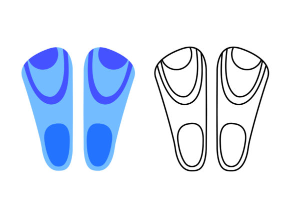 Review: Diving Equipment Finn Kids Coloring Graphics