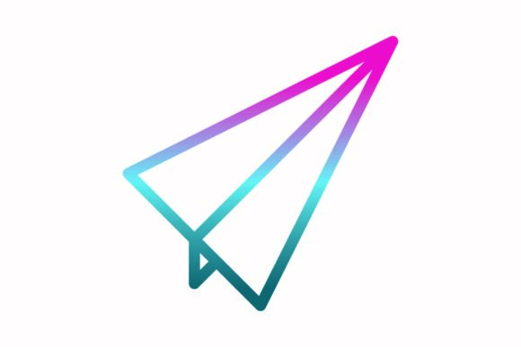 Review: Plane Rainbow Coloring Icon for Embroidery