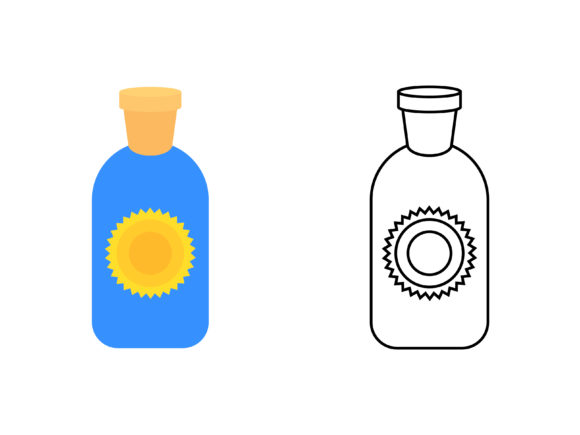 Review: Sun Drinking Bottles Kids Coloring Graphics