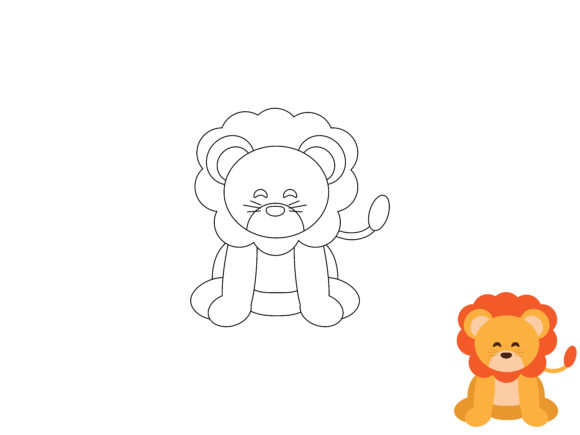 Reviewing Kids Coloring Lion Animal Vector for Branding and Marketing
