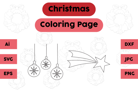 Unlocking Editorial Magic with a Christmas Coloring Graphics Asset